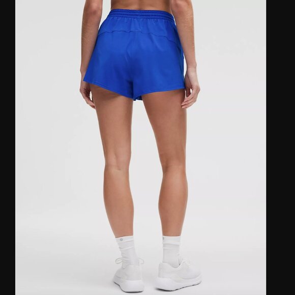 Lululemon Court Rival High-Rise Short 3" in Blue/Club Blue | Size 6 - Picture 2 of 9